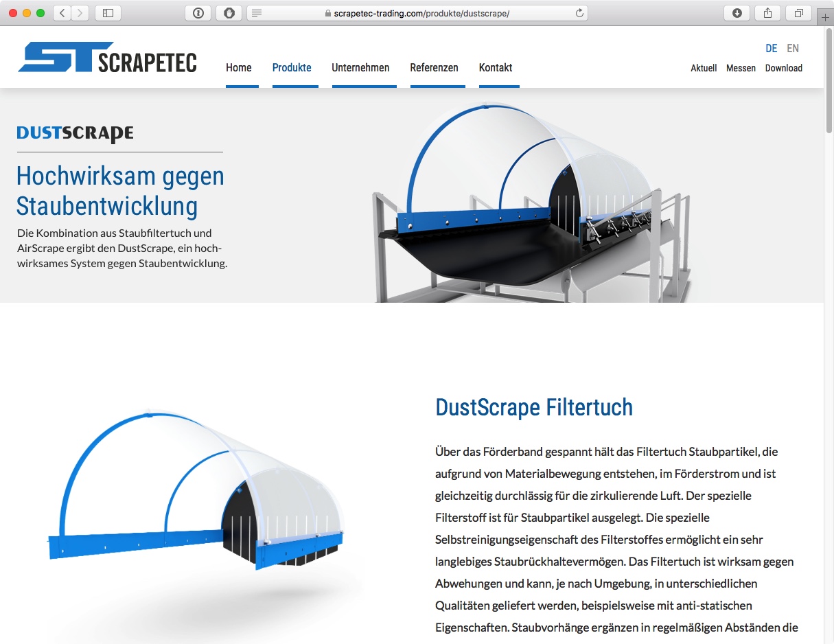 Scrapetec Trading GmbH - Produkte DE
